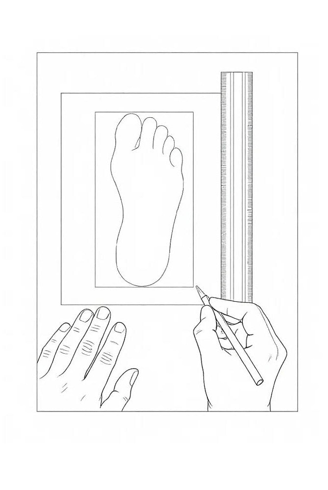 HOW TO MEASURE YOUR FEET