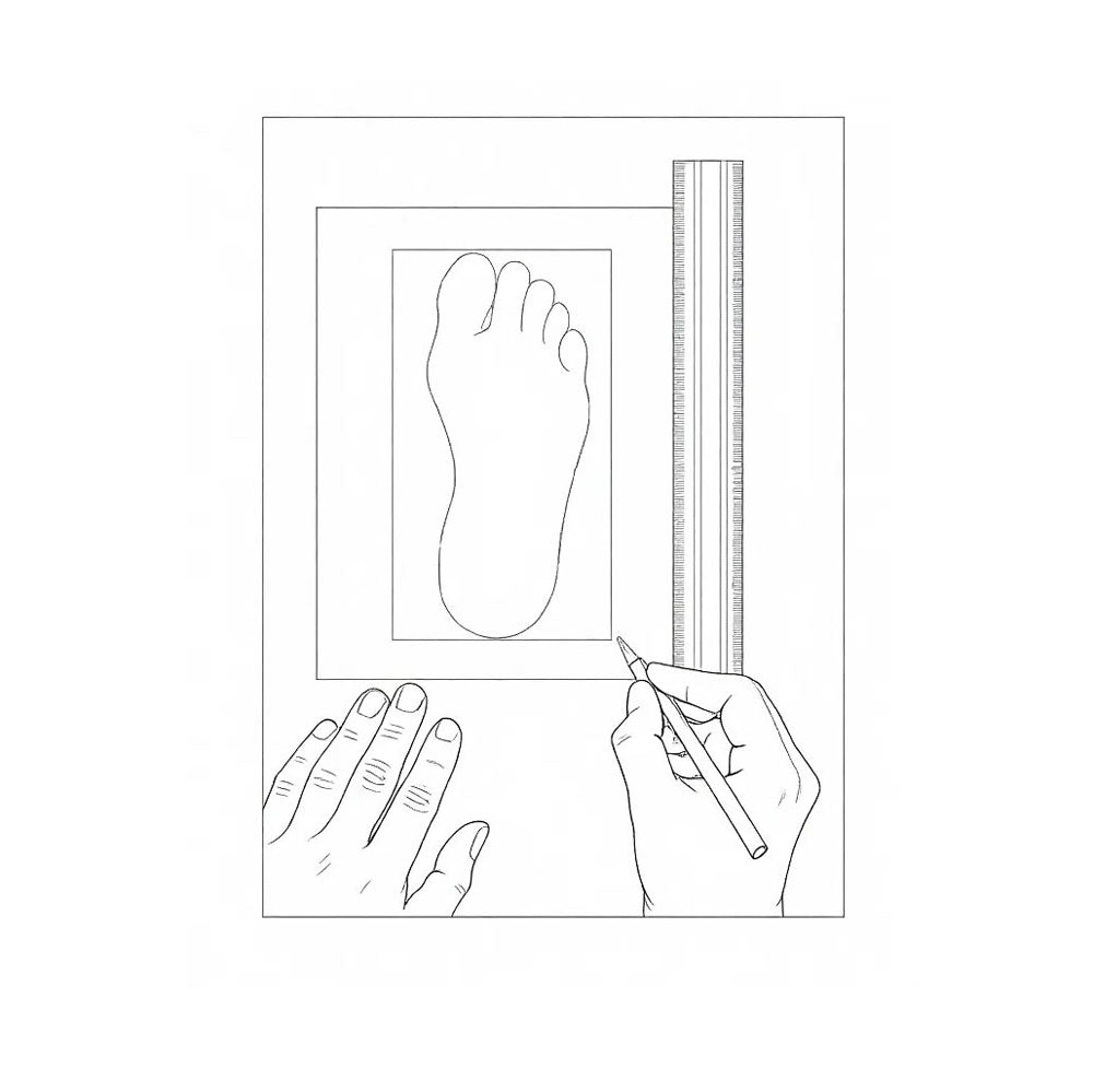 HOW TO MEASURE YOUR FEET