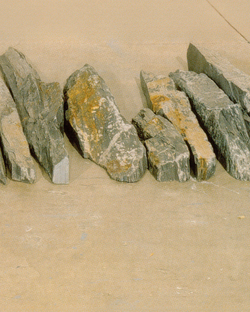 STONE LINE BY RICHARD LONG